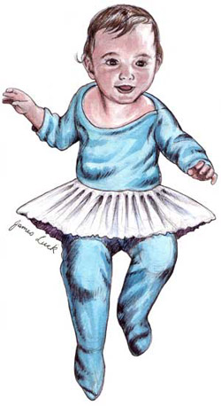 Drawing of Prudence Dunn-Luck